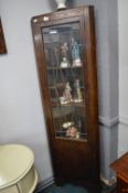 1930’s Oak Corner Cupboard