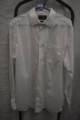 *M&S Regular Fit Cotton Rich Easy Iron Shirt Size: 16.5” collar
