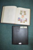 2x Channel Islands Stamp Albums