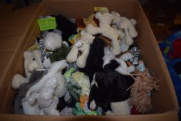 *Box of Assorted Puppets and Plushies