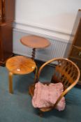2x Occasional Tables and 1x Nursing Chair