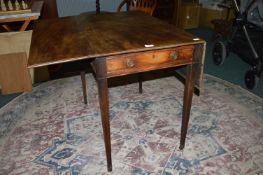 Georgian Mahogany Drop Leaf Tea Table