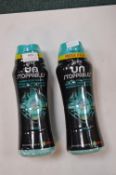 2x Lenor Unstoppables in Wash Scent Booster 570g