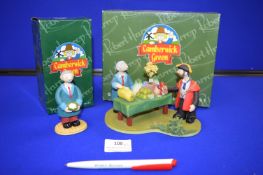 Camberwick Green The Mayor & Mister Clamp at the Vegetable Show by Robert Harrop Designs