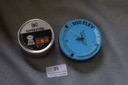2x Tins of .22 Air Gun Pellets