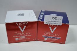 2x Vichy Liftactiv Face Creams