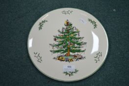 Spode Christmas Tree Cake Plate
