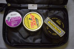 Selection of .22 calibre airgun pellets