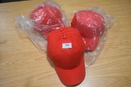 *Quantity of Red Baseball Caps