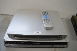 Panasonic DVD Recorder, and Alba DVD Player