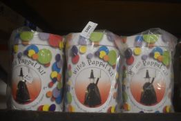 *4x Witch Puppet Kits