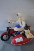 Wallace and Gromit Motorbike & Sidecar