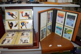 5x Albums of Royal Mail Stamp Postcards