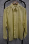 *Peter England Yellow Shirt Size: 16.5” collar