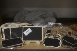 *Quantity of Assorted Miniature Chalkboard