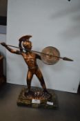 Bronzed Figure of Leonidas of Sparta