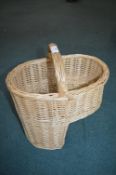 Wicker Stair Basket
