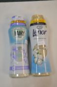 1x Fairy and 1x Lenor in Wash Scent Boosters 420g