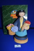 Large Camberwick Green Mrs Cobbit the Flower Seller Figure by Robert Harrop Designs
