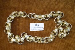 Gold Plated Metal Chain