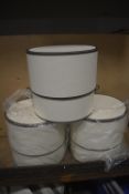 *Box of 12x Cream & Black Cylinder Giftboxes