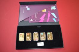 London 2012 Commemorative Olympics Ingots Part Set