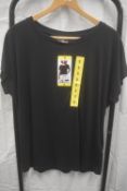 *32 Degrees Cool Black T-Shirt Size: S