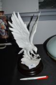 Porcelain Figure of an Eagle