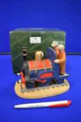 Camberwick Green Lord Belborough & Bracket on Bessy the Train by Robert Harrop Designs