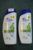2x Head & Shoulders Shampoos 750ml