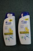 2x Head & Shoulders Shampoos 750ml