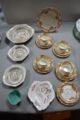 Vintage China, Part Tea Sets, etc. Including Indian Tree