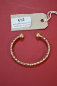 9ct Gold Bangle 28g