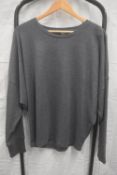 *Jezebel Grey Lightweight Jumper Size: L