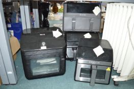 *4x Assorted Salvage Air Fryers