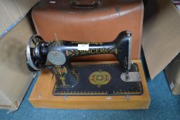 Vintage Singer Manual Sewing Machine