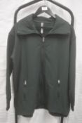*Mondetta Green Zip Jacket Size: L