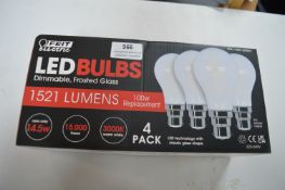 *Feit LED Dimmable Lightbulbs 4pk