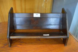 Small Extending Wooden Bookrack