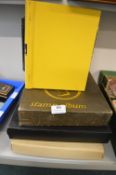 4x Empty Stamp Albums