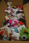 *Box of Assorted Felt Animal Decorations