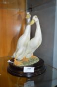 Pottery Figure of Two Ducks