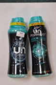 2x Lenor Unstoppables in Wash Scent Booster 570g