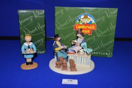 Camberwick Green Mrs Lovelace & Mrs Cubert Taking Morning Tea by Robert Harrop Designs, plus Mrs