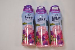 3x Lenor in Wash Scent Booster 495g