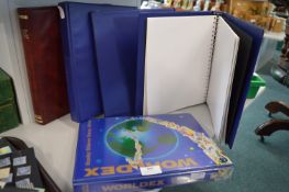 5x Empty Stamp Albums