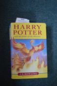 Harry Potter and the Order of the Phoenix First Edition