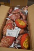 *Box of Assorted Sari Hanging Decorations