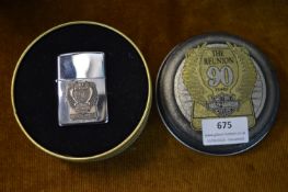 Harley Davidson Commemorative Zippo Lighter with Presentation Tin