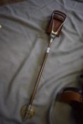 A quality vintage shooting stick by Gamebird, with